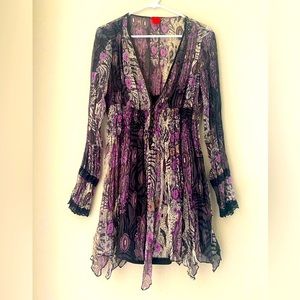 V Cristina Tunic or Dress Sz L
